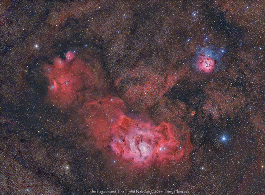 Stunning Nebulas of Sagittarius Captured by Amateur Astronomer (Photo)